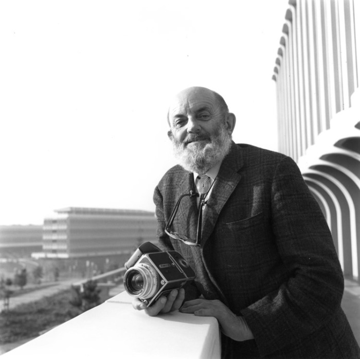 Ansel Adams photographs new campus